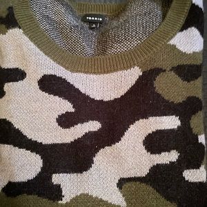 Torrid Camo Sweater